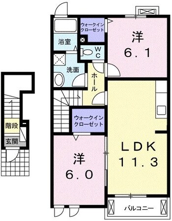 サンシャインエアリーの物件間取画像